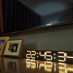 Luminous Electronic Clock With Perpetual Calendar