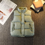 Men And Women Children Wear Loose Down Cotton Vest