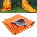 Emergency Sleeping Bag Aluminized Orange Outdoor