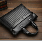 Men's Handbag Casual Briefcase Horizontal Soft Leather