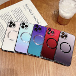 Suitable Magnetic Absorption Mobile Phone Case Fall-resistant Gradient Protective Cover