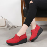 Women's Frosted Muffin Shoes With Thick Soles