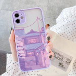 Chinese Style Construction Silicone Phone Case