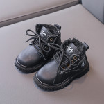 Children's Yellow Boots When Foreign Trade Leisure Ankle Boots