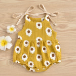 Baby Chrysanthemum Sling Romper