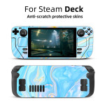 For Steam Cartoon Scratch Protection Game Console Skin Sticker