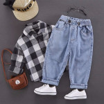 Western Style Baby Korean Daddy Pants