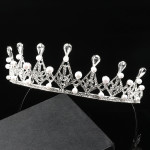 Atmospheric Imitation Pearl Crown Bride Princess Wedding