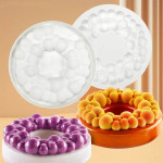 7-inch Bubble Ring Mousse Silicone Mold DIY Chocolate Baking Tool