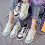 2021 Spring New White Shoes Students All-Match Net Red Board Shoes Sports Daddy Women's Shoes Ins Tide