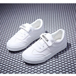 Children's Shoes Korean Style Single Shoes Boys And Girls Breathable And Waterproof White Shoes White Sports Shoes Student Shoes