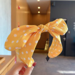 Net Red Children's Bow Hair Band Female Summer Headband Cute Baby Cloth Hairpin