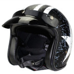 Retro Men's And Women's All-season Electric Vehicle Helmet