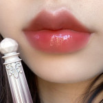 Qin Guang Clear Mirror Lip Lacquer Wish Bow Female Mirror Light Lasting White Mouth Red Lips Colored Clay