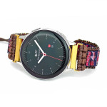 Retro Samsung Watch Strap Bracelet Red And Blue Mixed Stone