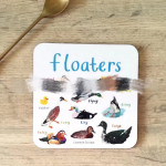 Bird Pun Coasters Fun Square Drink Coaster For Children Wooden And PVC Cup Mats Home Kitchen Decor