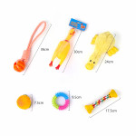 Pet Dog Cotton Rope Bite Resistant Plush Teeth Cleaning Toy Set