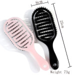  Spare Ribs Comb, Large Curved Comb, Hairdressing Comb