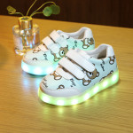 USB Charging Wings Led Children's Luminous Shoes