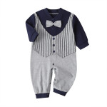 Newborn Cotton Long Sleeve Bodysuit Crawler