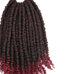 TOMO Pre-twisted Passion Twist Crochet African Dirty Braids Crochet Hair