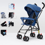 Sit And Lie Down Baby Portable Folding Simple Trolley