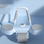 Elbow Support Abdominal Wheel Can Be Rebounded Intelligent Counting Display Number