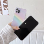 Side Rainbow Transparent Phone Case