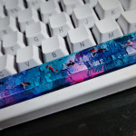 Scenery Koi Backspace Resin Keycaps For Cherry Mx Switch