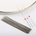 Bead Threading Needle DIY Small Hole Fine Long Needle Ring Threading Tools