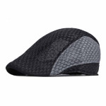 Fashionable And Simple Men's Hollow Mesh Polyester Cap