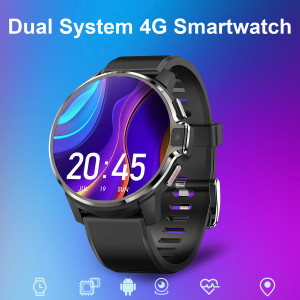 Call Location Heart Rate Large Screen Dual System 4G Smart Watch