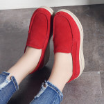 Fashion breathable casual women's shoes Korean style peas shoes women's single shoes