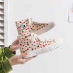 Spring Canvas Strawberry Student Trend Shoes