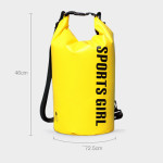 Floating Waterproof Dry Bag 15L Dry and Wet Separation Design