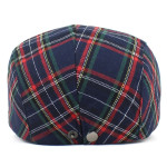 Women's Art Contrast Plaid Painter Hat