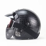 Four Season Vintage Helmet Leather Personality