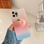 Creative Pinch To Decompress Peach Lazy Mobile Phone Bracket