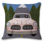 Modern Retro Car Cushion Office