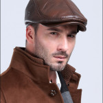 Middle-aged And Elderly Casual Leather Hats