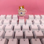 Mechanical Keyboard Key Cover Single Cross Shaft Light Transmittance