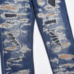 Vintage Washed Out Straight Fashion Jeans