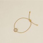 Women's Enamel Daisy Shaped Hand Jewelry