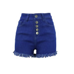 Tassel Leg Women's Denim Shorts