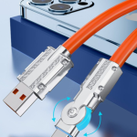 Type-C Super Fast Charging 180Rotary Data Cable