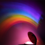 Novelty LED Romantic Sky Rainbow Colorful Projection Night Light