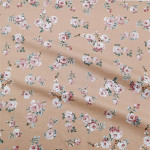 Pastoral Small Rose Berry Cotton Twill Cloth Bedding Goods Home Clothes Dress Fabric