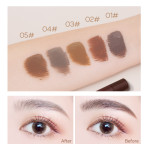 Sweatproof Semi-Permanent Light Brown Eyebrow Gel