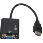 HDMI to VGA Conversion Line Hdmi to Vga High Definition Conversion Adapter Bump VGA Band Audio Display