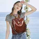 Large-capacity Fashion Soft Leather Western-style Popular High-end Bag